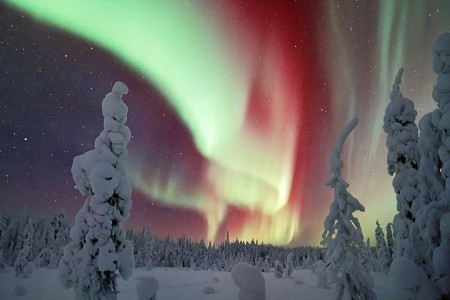 The aurora, Finland