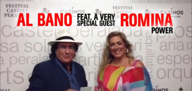 Al Bano and Romina Power in concert Bucharest