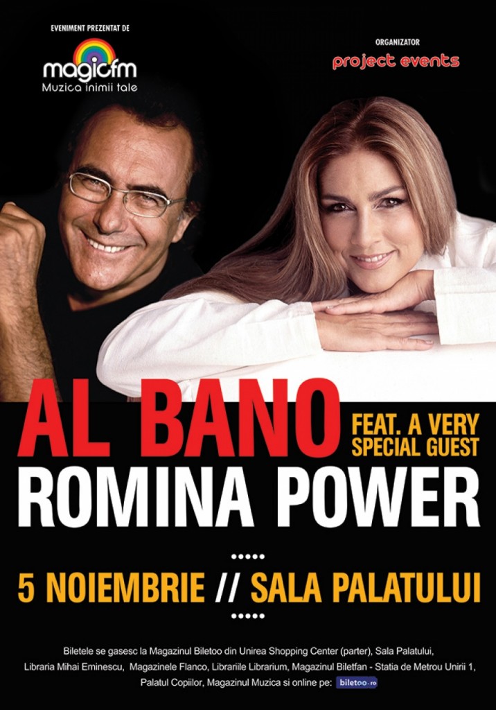 al bano and romina power in concert Bucharest 2014