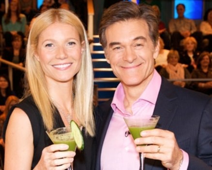 Dr. Oz Reveals Actress Gwyneth Paltrow Tricks to Look Good and be in a Good Shape