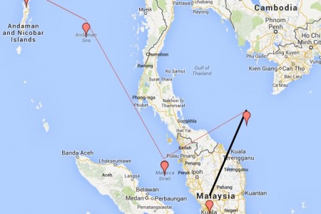mh370 presumed diverted flight